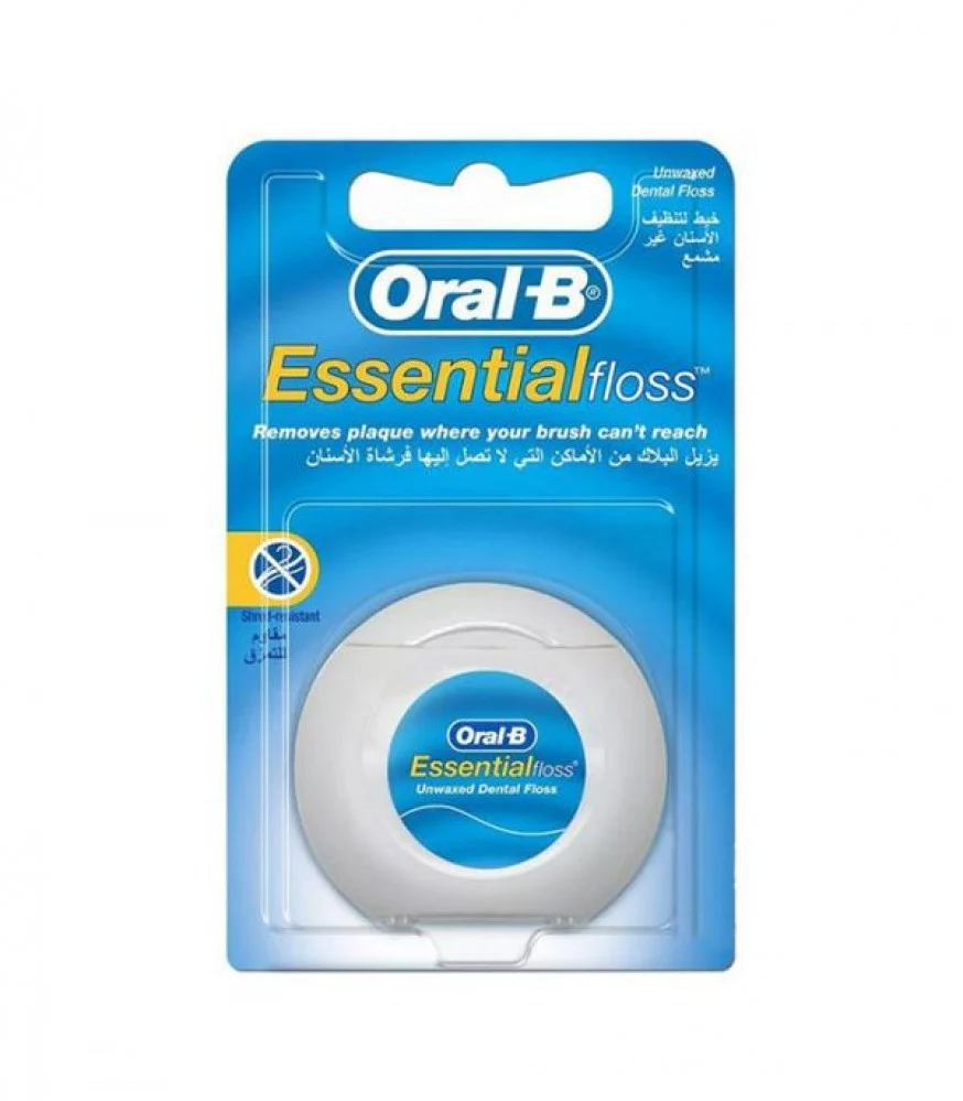 خيط تنظيف الاسنان اسنشيل من اورال بي - 50 م