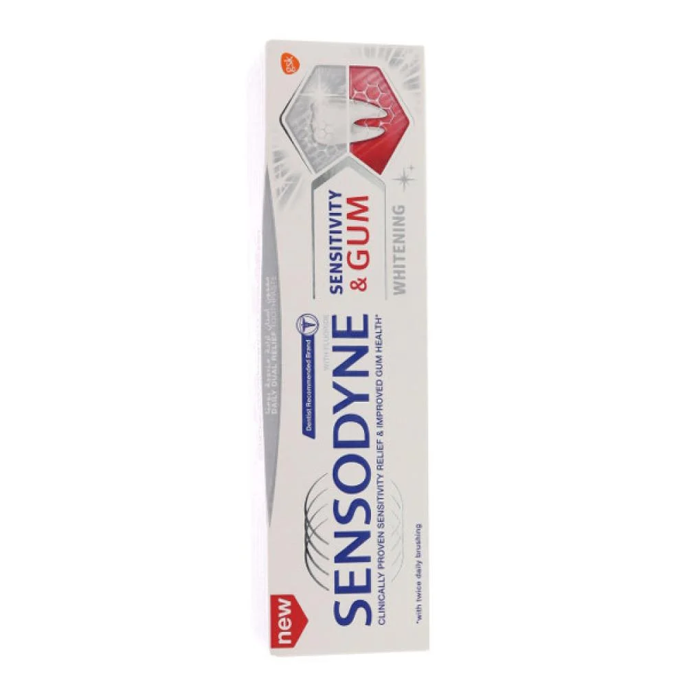 معجون اسنان حساسية واللثة تبييض من سنسوداين - 75 مل