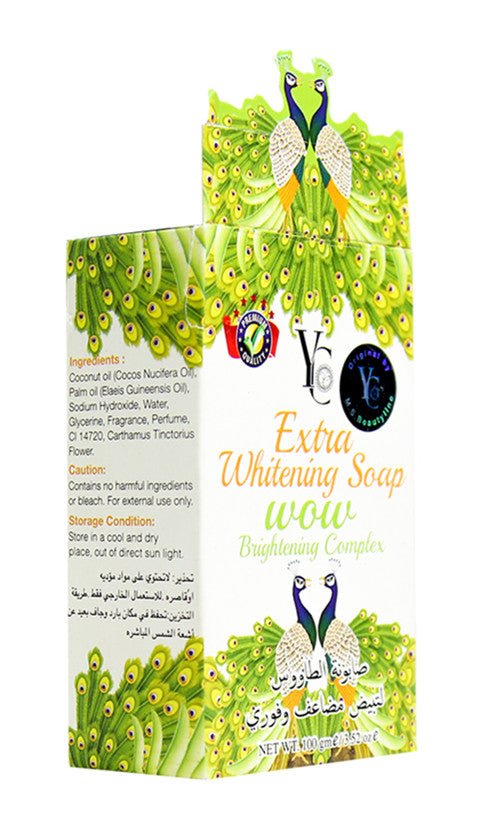 صابون لتبييض مضاعف وفوري من واي سي