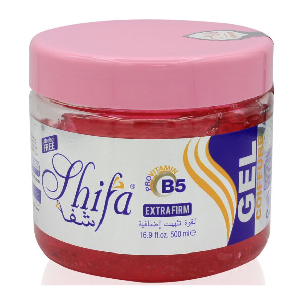 جل الشعر لقوة تثبيت اضافية من شفاء