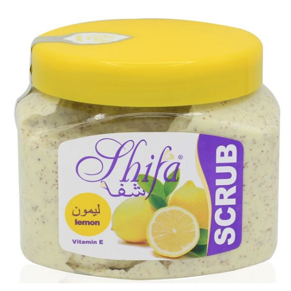 كريم صنفرة بخلاصة الليمون من شفاء