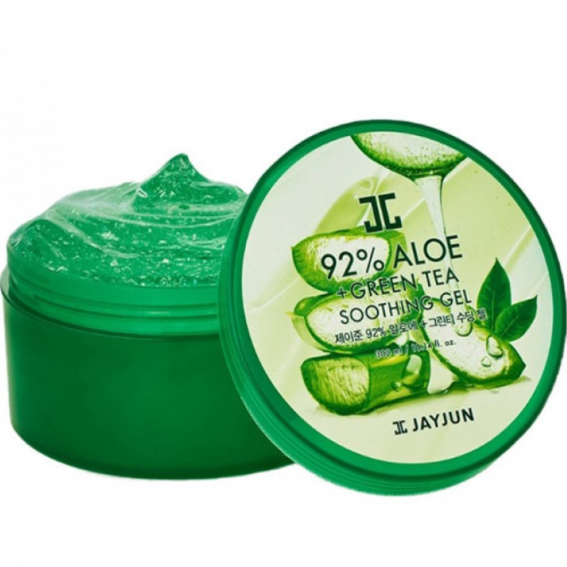 جل مهدئ 92% بخلاصة الصبار  مع الشاي الأخضر من جيجون