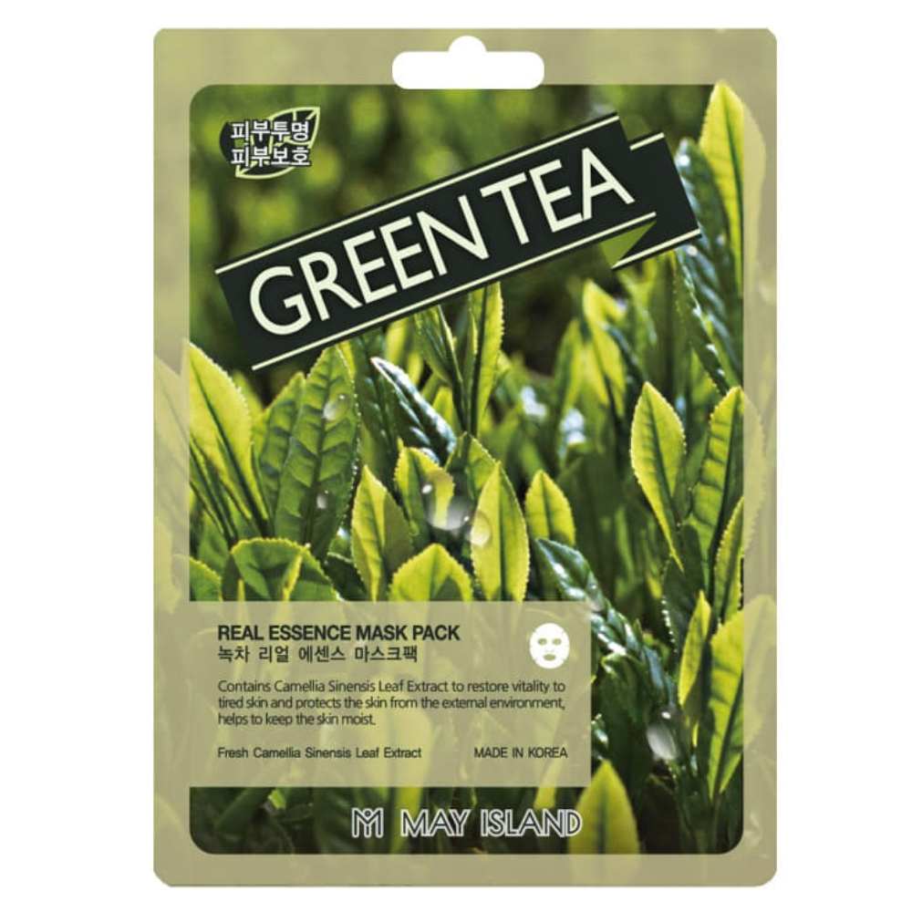 قناع بخلاصة الشاي الأخضر ريل إيسنس من ماي آيلاند