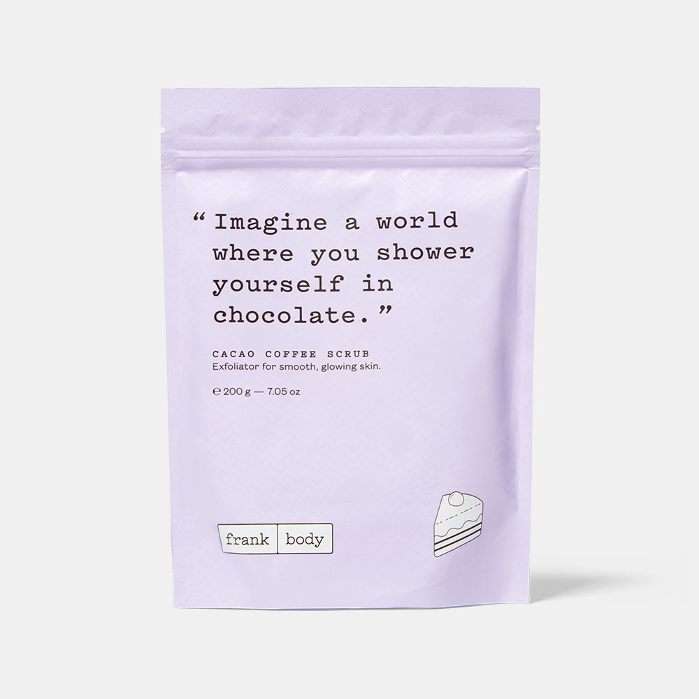مقشر الكاكاو والقهوة من فرانك بودي - 200 جرام