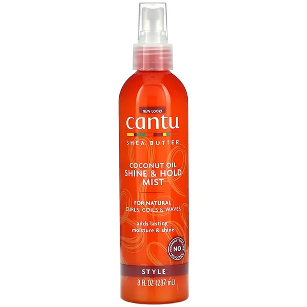 بخاخ شعر زبدة الشيا وجوز الهند للمعان وتثبيت الشعر من كانتو - 237مل