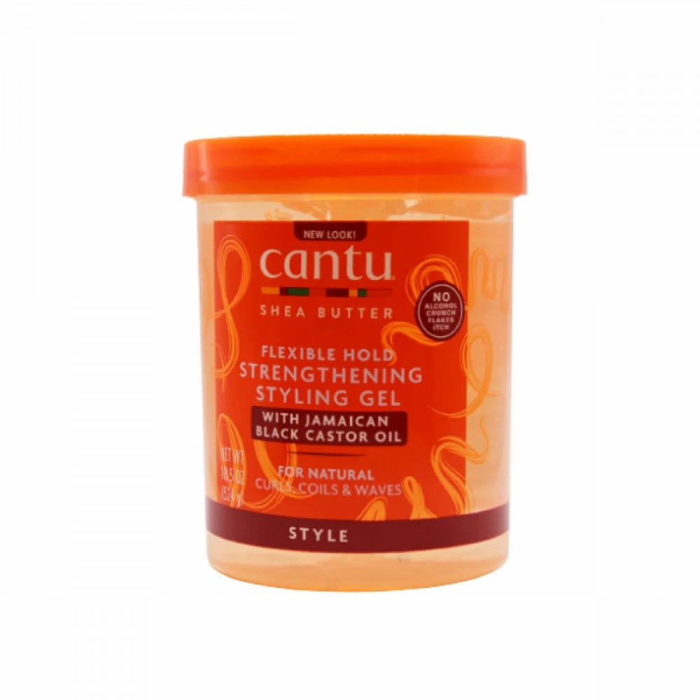 جل شعر بزيت الخروع الأسود الجامايكي من كانتو - 524 جرام