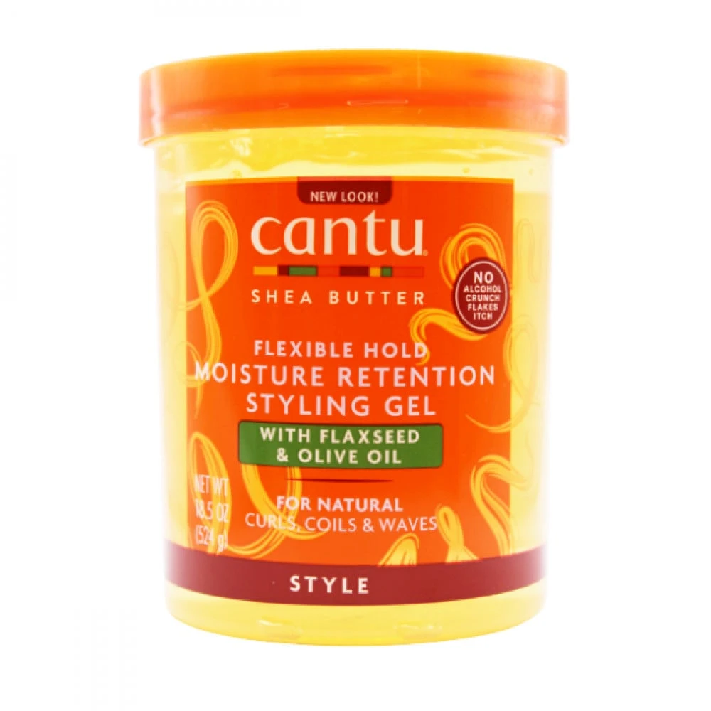 جل شعر للحفاظ على الترطيب ببذور الكتان وزيت الزيتون من كانتو - 524 جرام