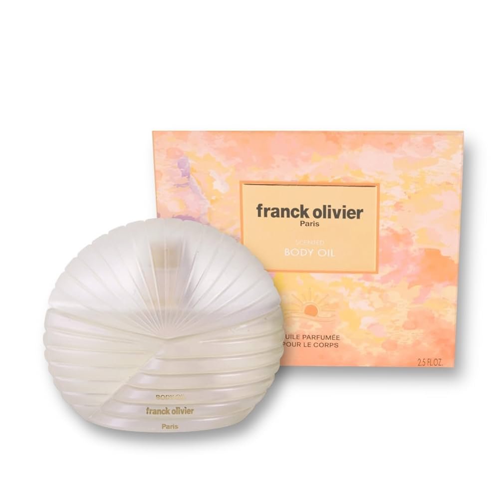 زيت للجسم كامل من فرانك أوليفير لترطيب البشرة بعمق وتحسين ملمسها مع رائحة جميلة 75مل