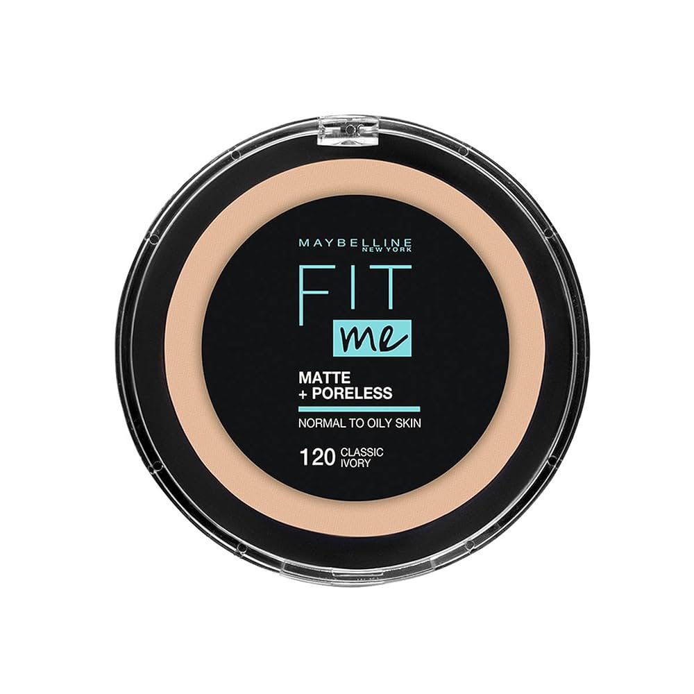 بودرة فيت مي مات اند بورليس من ميبيلين نيويورك، 120 كلاسيك ايفوري، 12 غرام