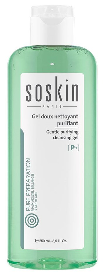 سوسكن غسول جل لتنظيف و تنقية البشرة المختلطة والدهنية. 