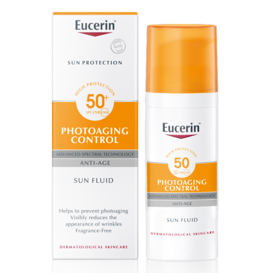 كريم واقي شمس ومضاد للتجاعيد بعامل حماية 50 SPF من يوسرين - 50 مل